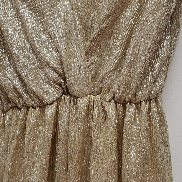 Lulus Dress gold fabric - Picture 11 of 13